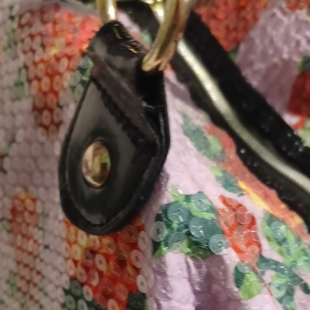 Betsey Johnson Purple and Red Travel Bag Floral Design - Picture 16 of 16